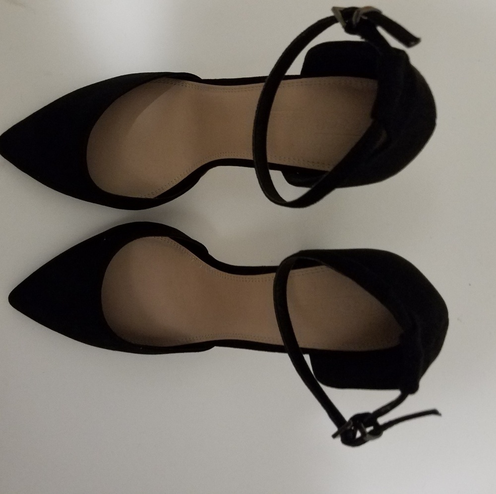 Black Asos Heels size 10 UK,  12 US